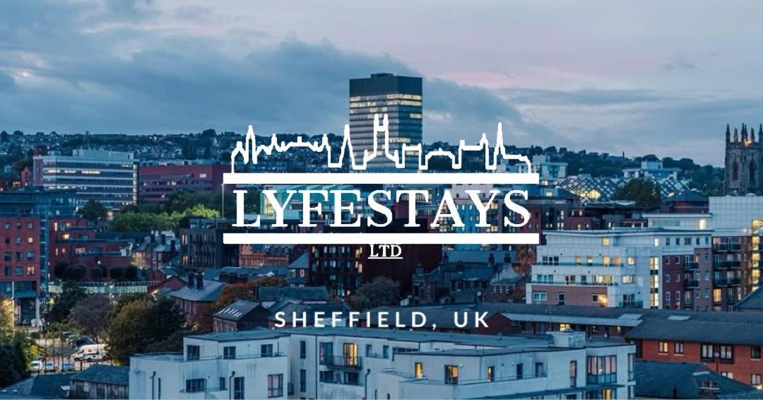 Penthouse Gem, Central, Scenic Views, Stylish, Modern, City Centre 2Br Sheffield Kültér fotó